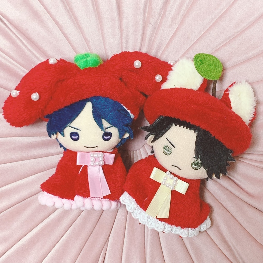 ジューシーりんご ベレー帽 マント セット