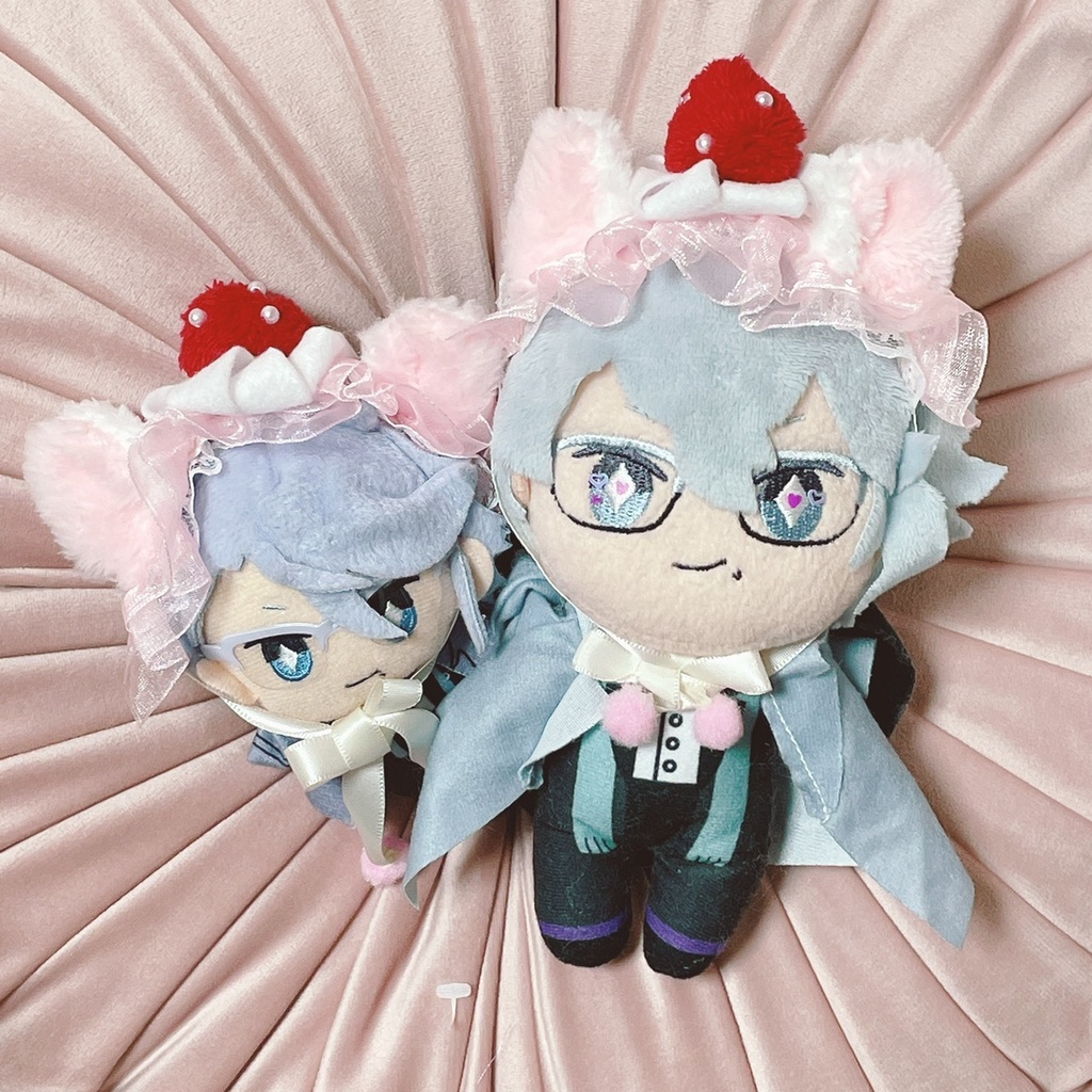 ホイップ ストロベリー ヘッドドレス にゃんこショートケーキ