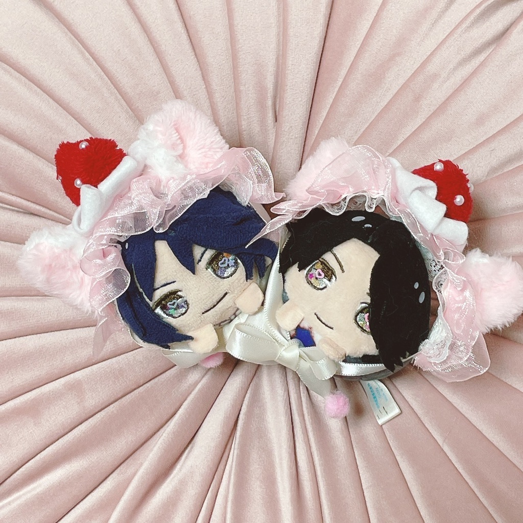 ホイップ ストロベリー ヘッドドレス にゃんこショートケーキ