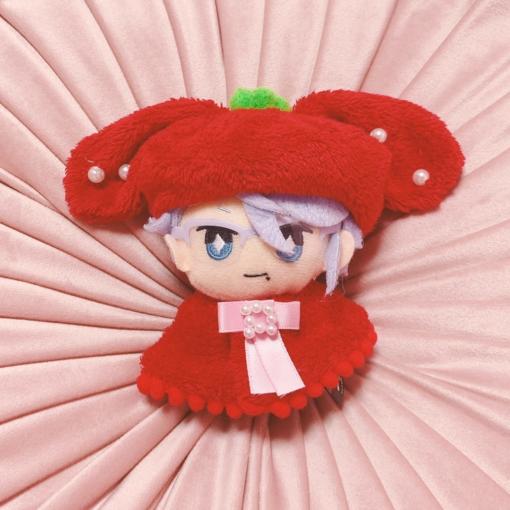 ジューシーいちご ベレー帽 マント セット