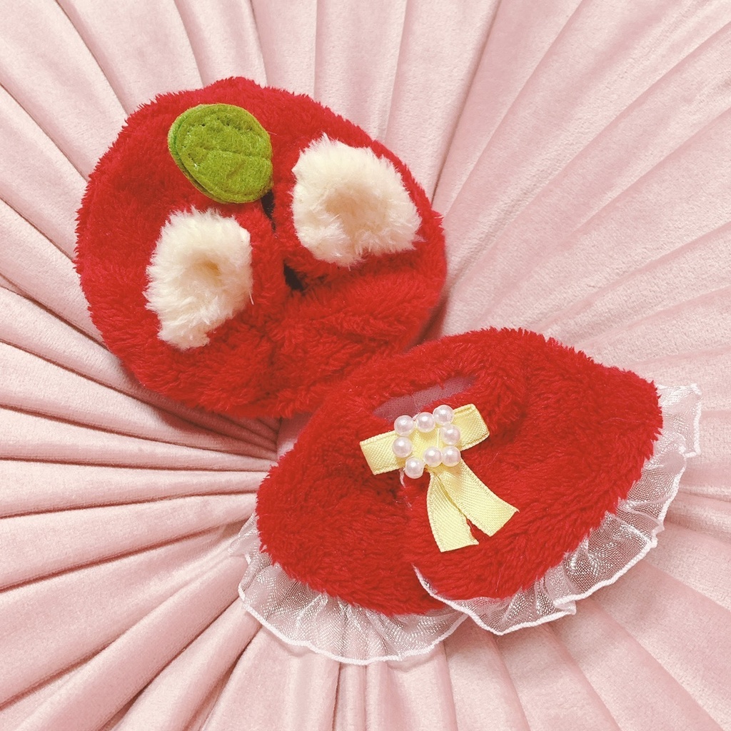 ジューシーりんご ベレー帽 マント セット