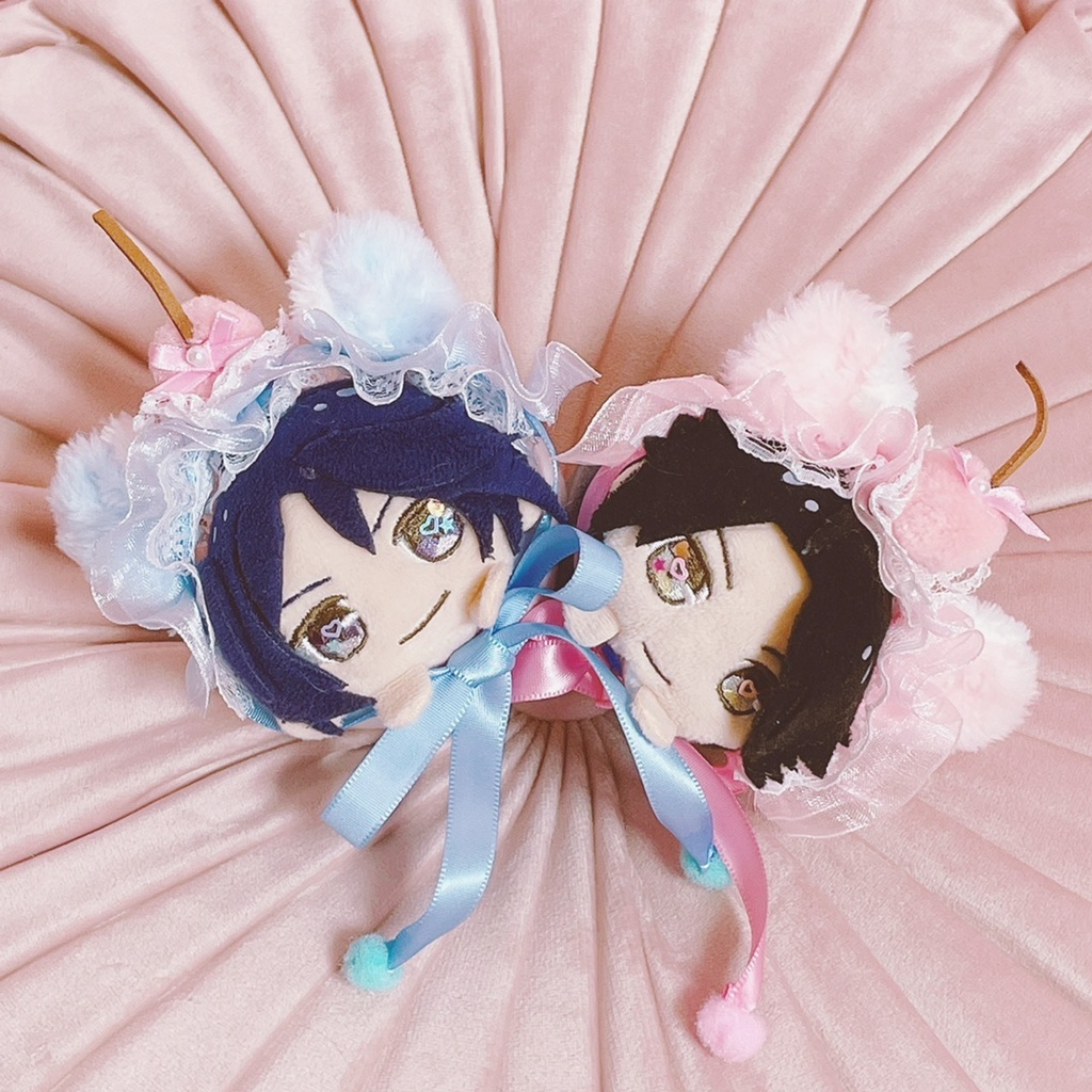 ピンクチェリー ねこみみ ヘッドドレス *ラムネver.