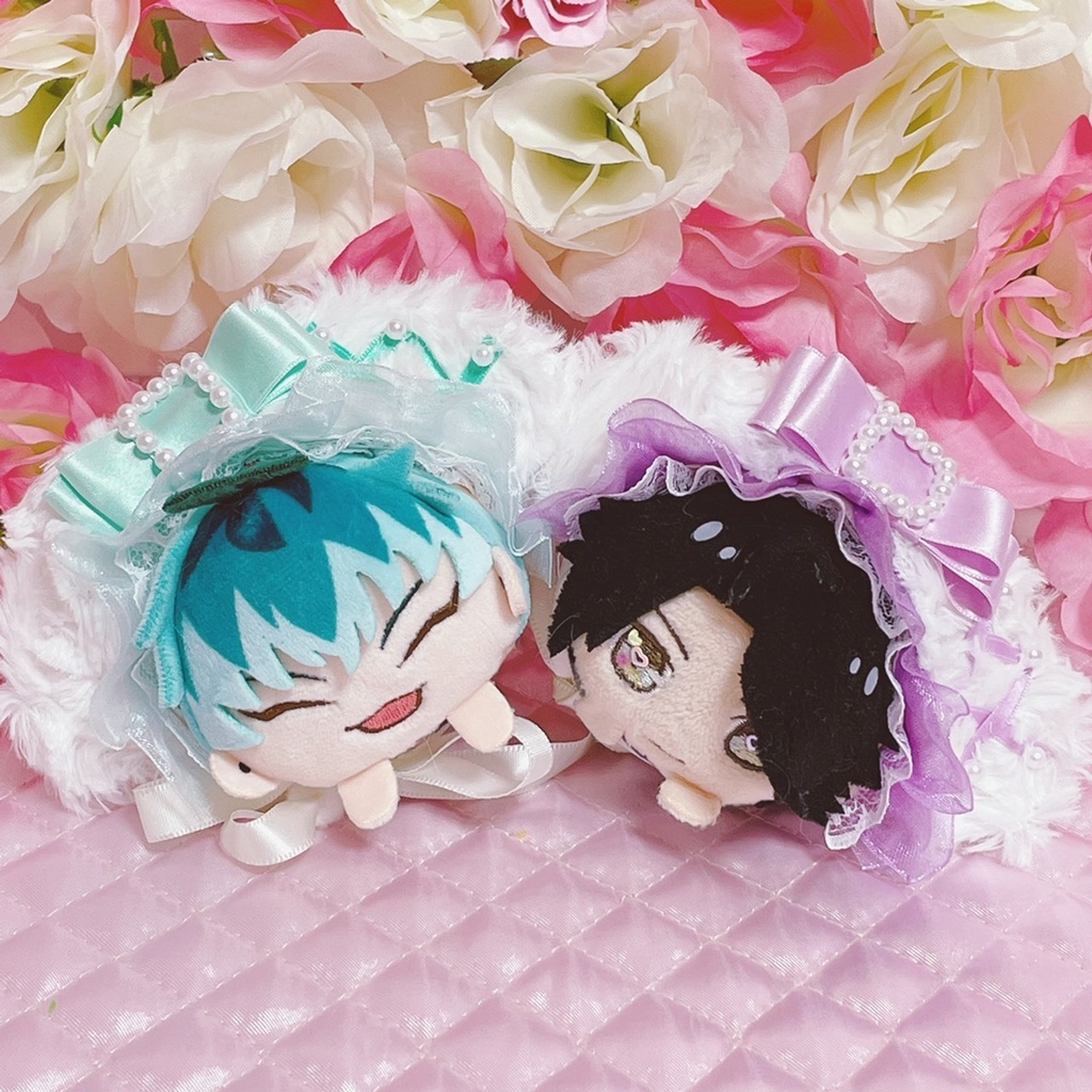 シャーベットカラー パールうさみみ ヘッドドレス