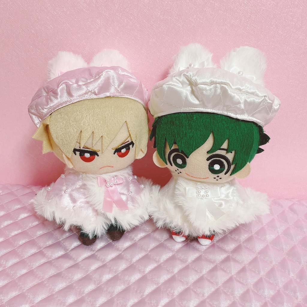 キルティング パール ねこみみ帽 ケープセット 大きめサイズ