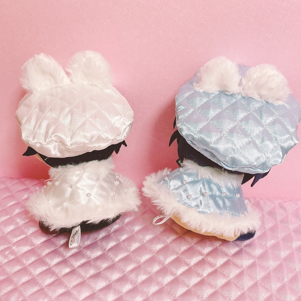 キルティング パール ねこみみ帽 ケープセット 大きめサイズ