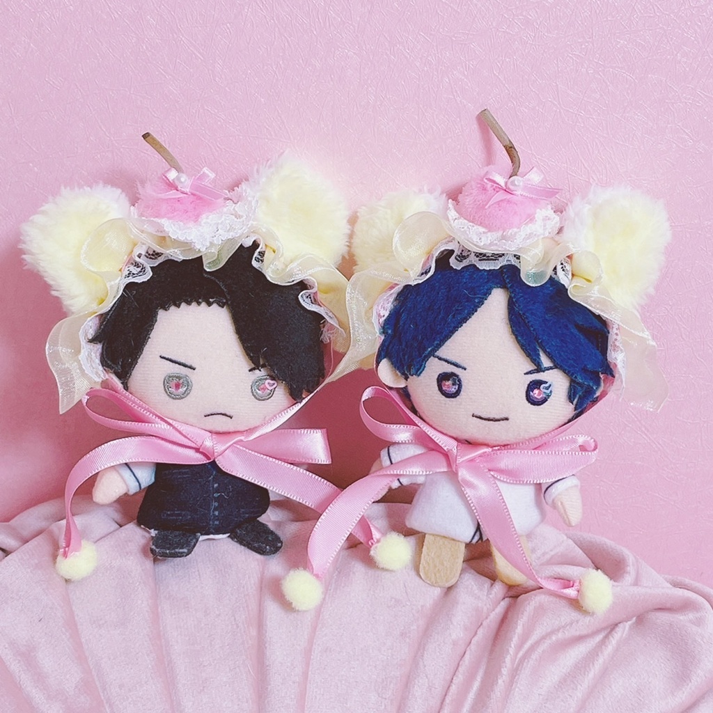 ピンクチェリー カスタードねこみみヘッドドレス