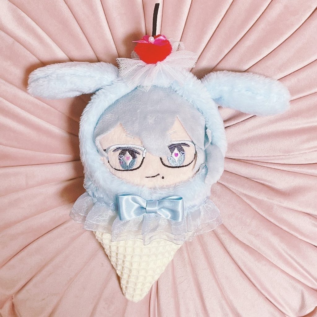 うさみみ アイスクリーム 着ぐるみ チェリーver. 大きいサイズ