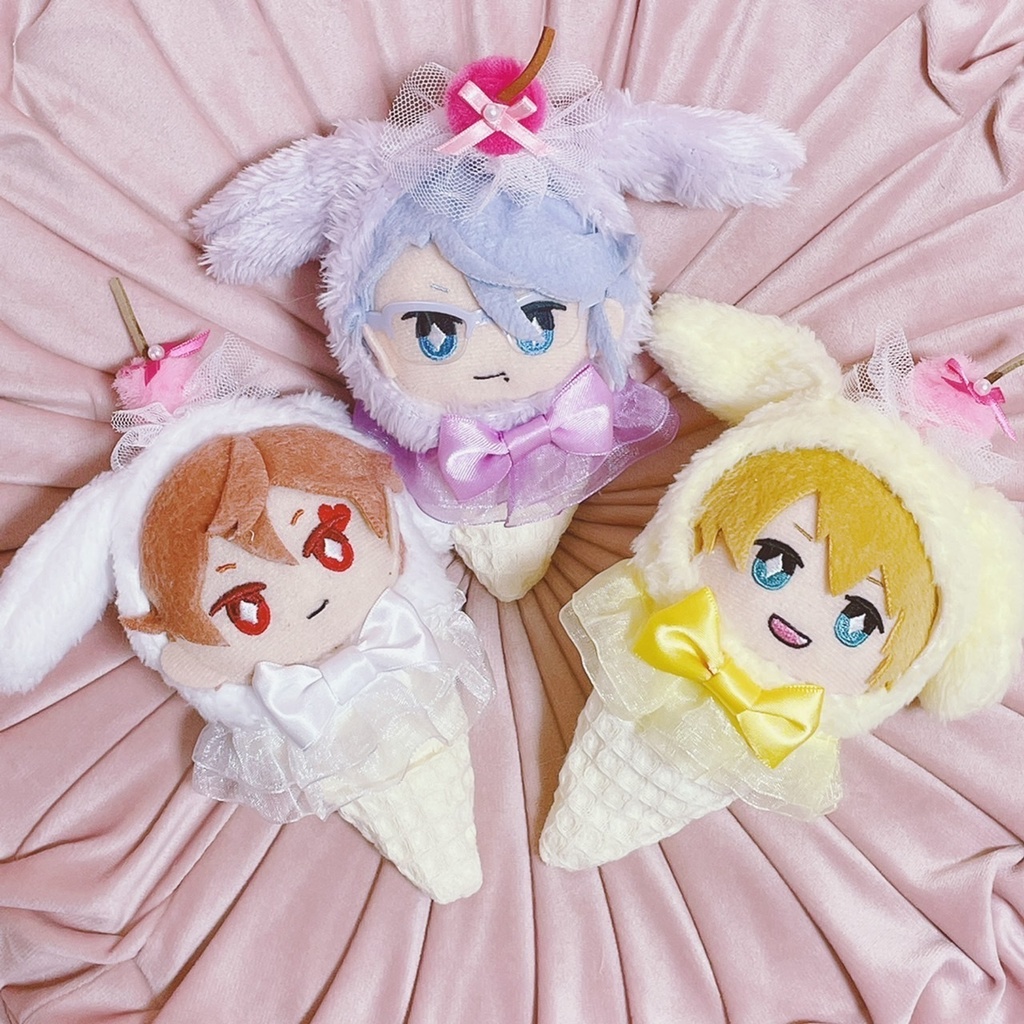 うさみみ アイスクリーム 着ぐるみ チェリーver. 小さいサイズ