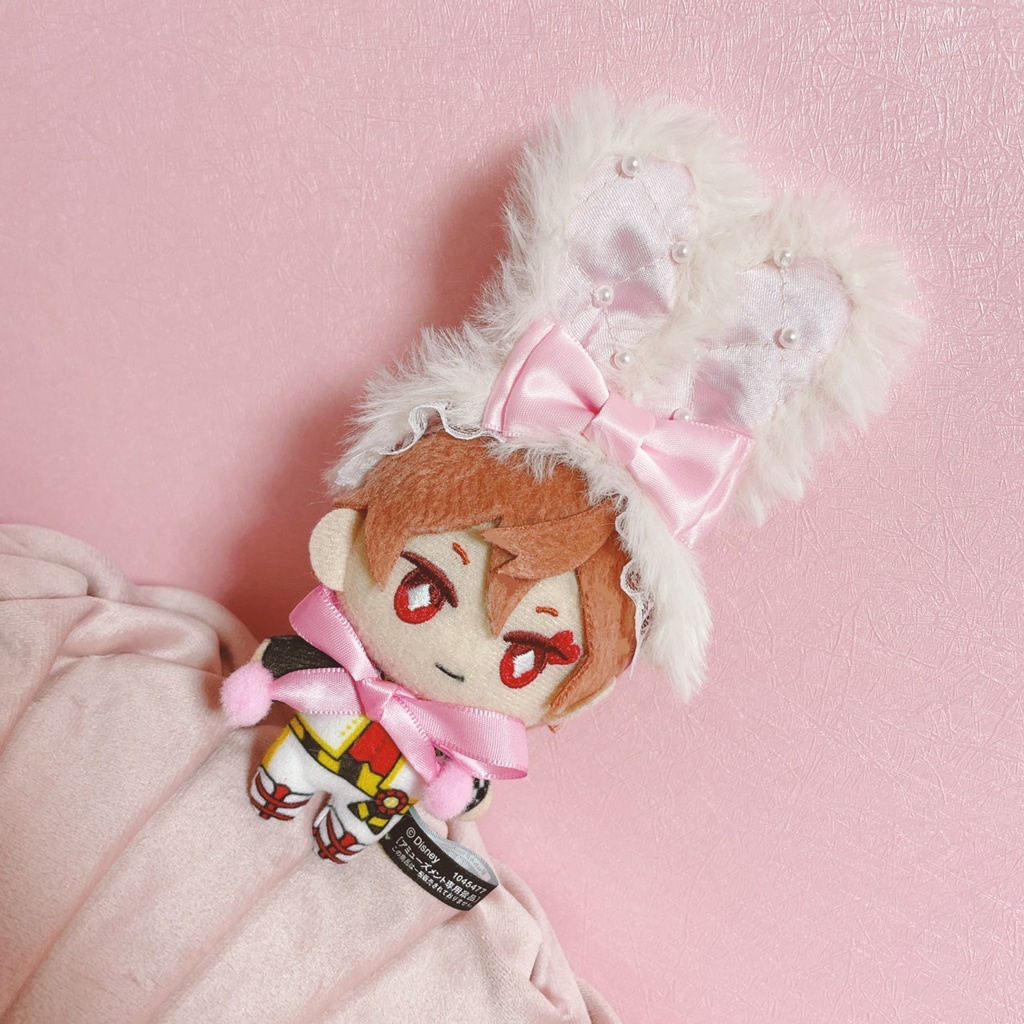 キルティングパール うさみみヘッドドレス ファーver.