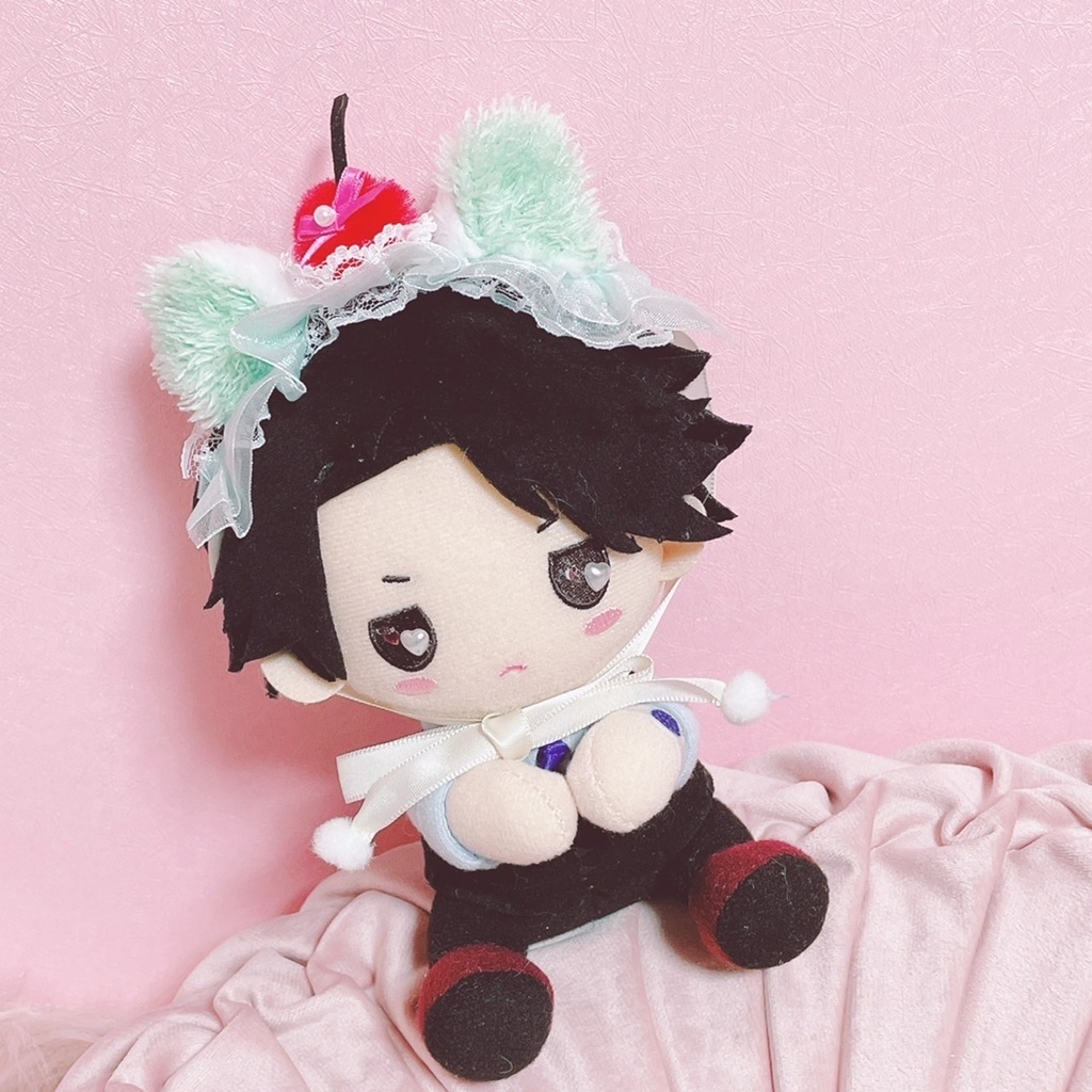 ホイップチェリーにゃんこ ヘッドドレス メロンソーダ