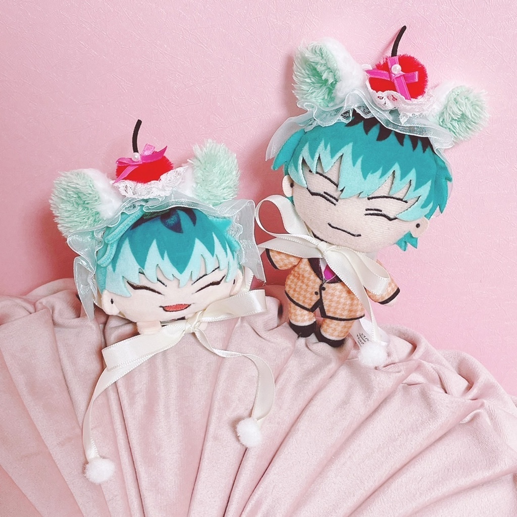 ホイップチェリーにゃんこ ヘッドドレス メロンソーダ