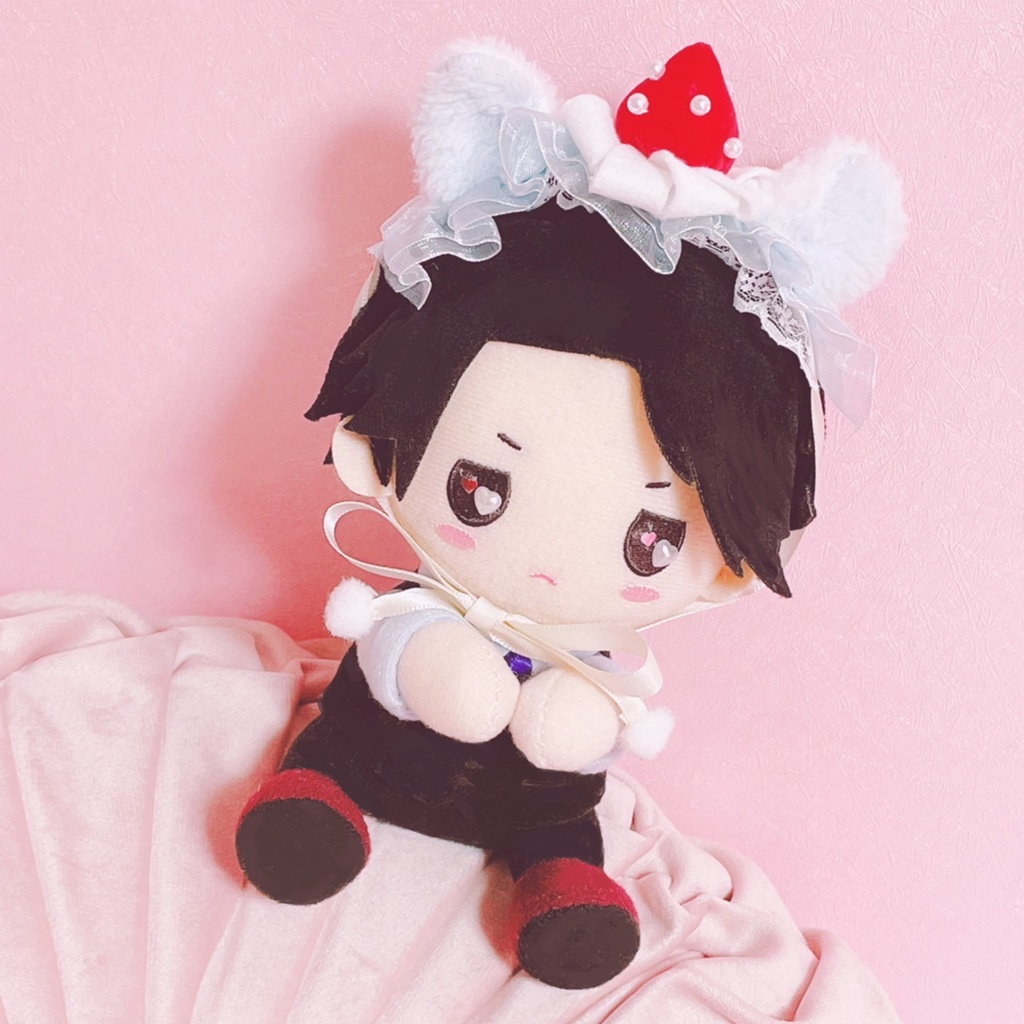 ホイップ ストロベリー にゃんこヘッドドレス ブルーver.