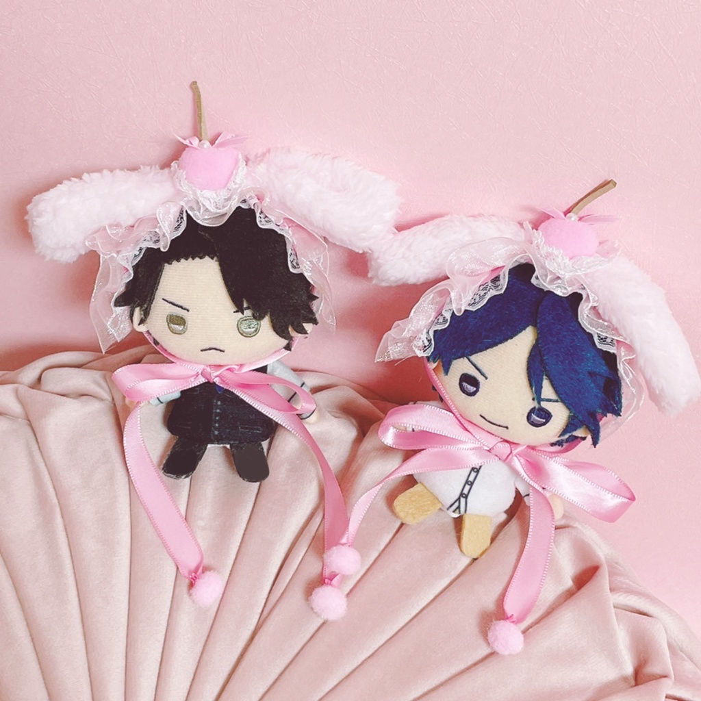 ぴんくチェリーうさみみ ヘッドドレス