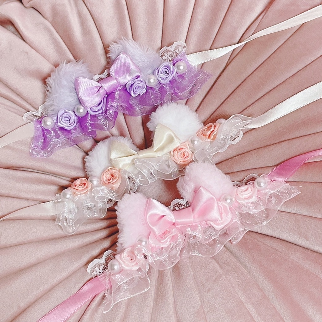 パールローズねこみみ ヘッドドレス