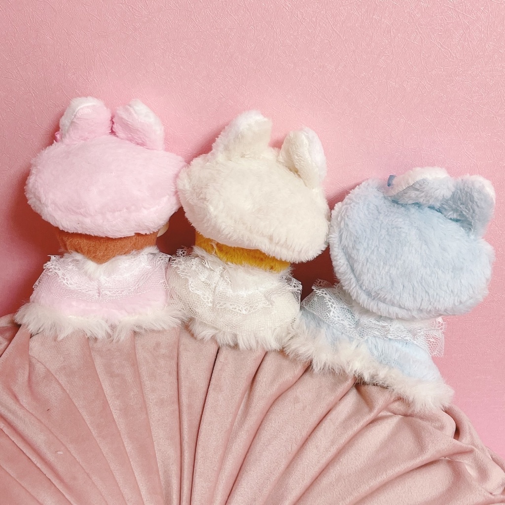 ねこみみベレー帽ふわふわケープセット