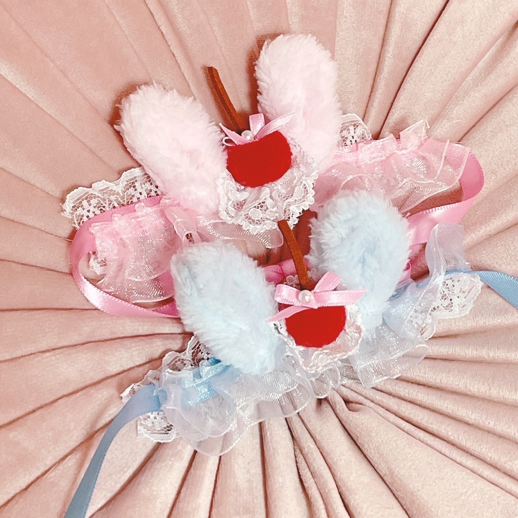 うさうさチェリー ヘッドドレス