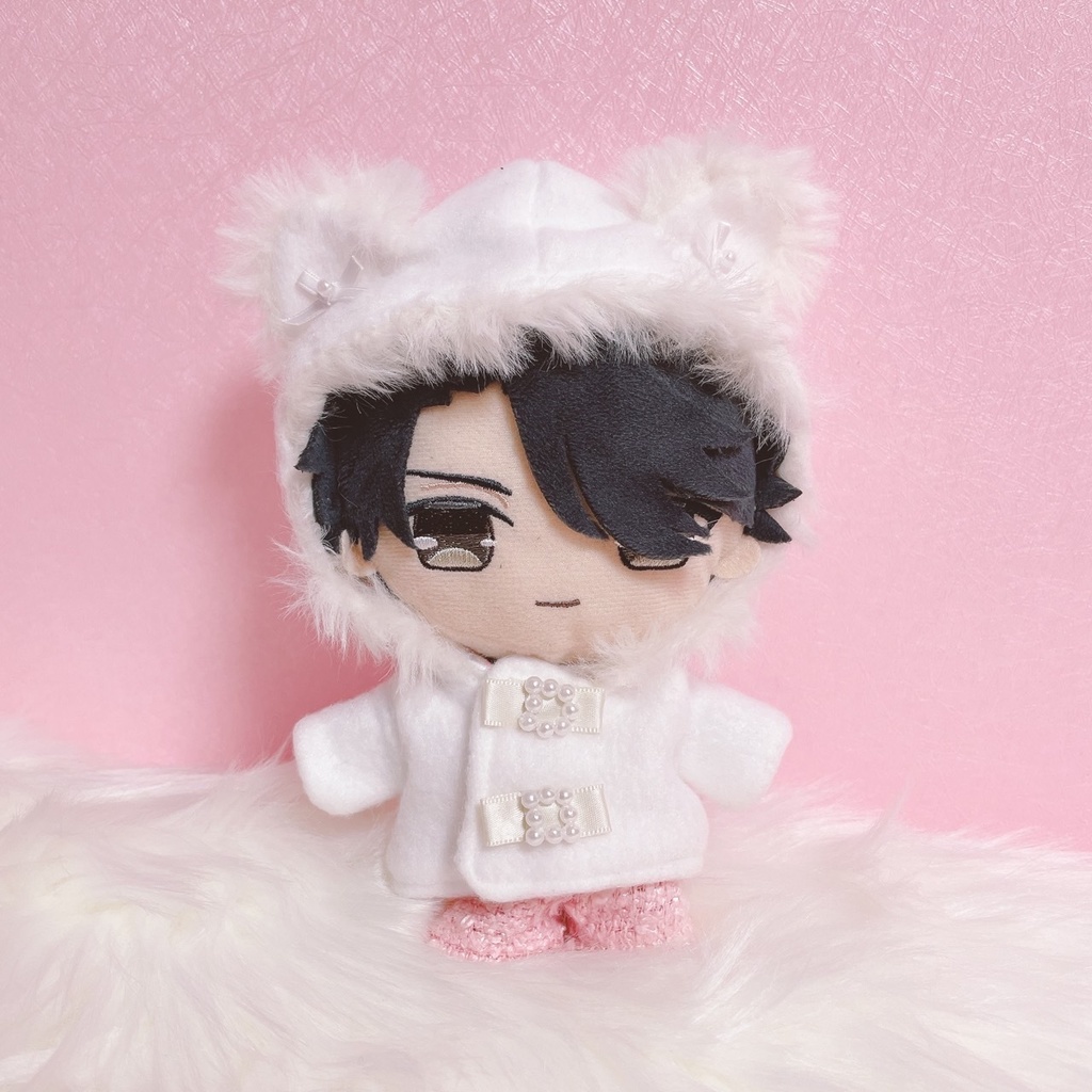 ふわふわおりぼんねこちゃんコート