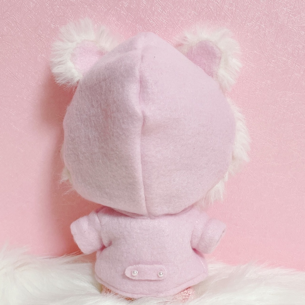 ふわふわおりぼんねこちゃんコート