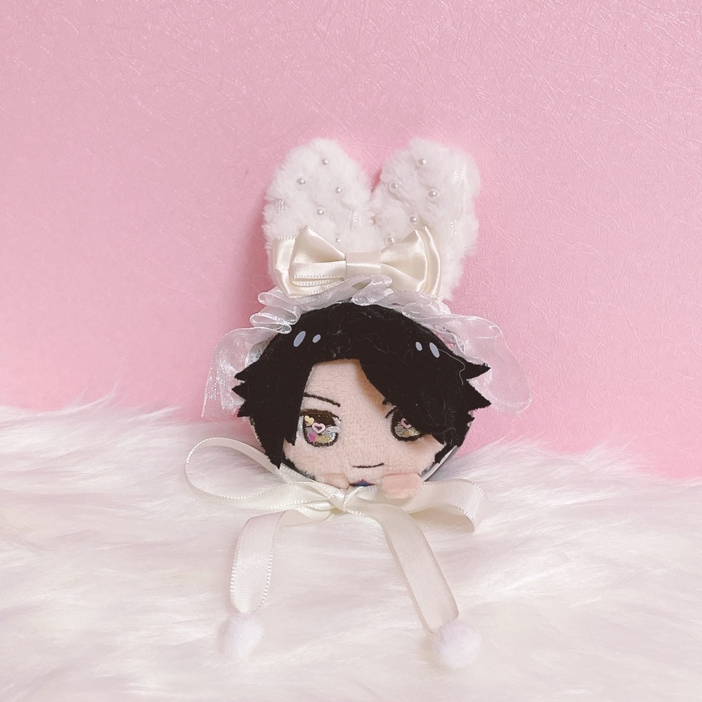 ちりばめパールうさヘッドドレス