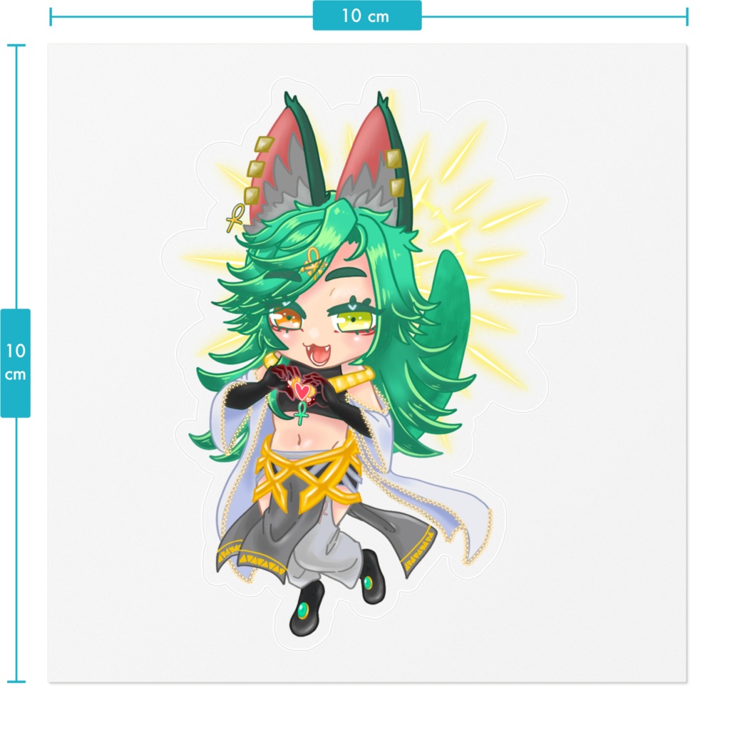 継内マコト【はーと♡】ステッカー