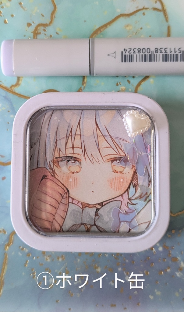 ミニ缶入り原画◎オリジナル