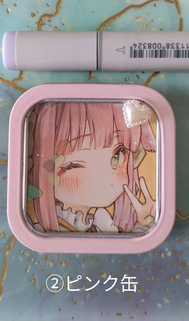 ミニ缶入り原画◎オリジナル