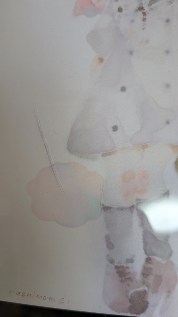 原画(変形サイズ)【ゆみめるふうせん】