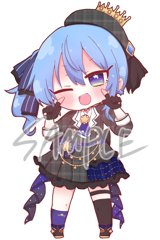 [非公式]星街すいせいアクリルキーホルダー