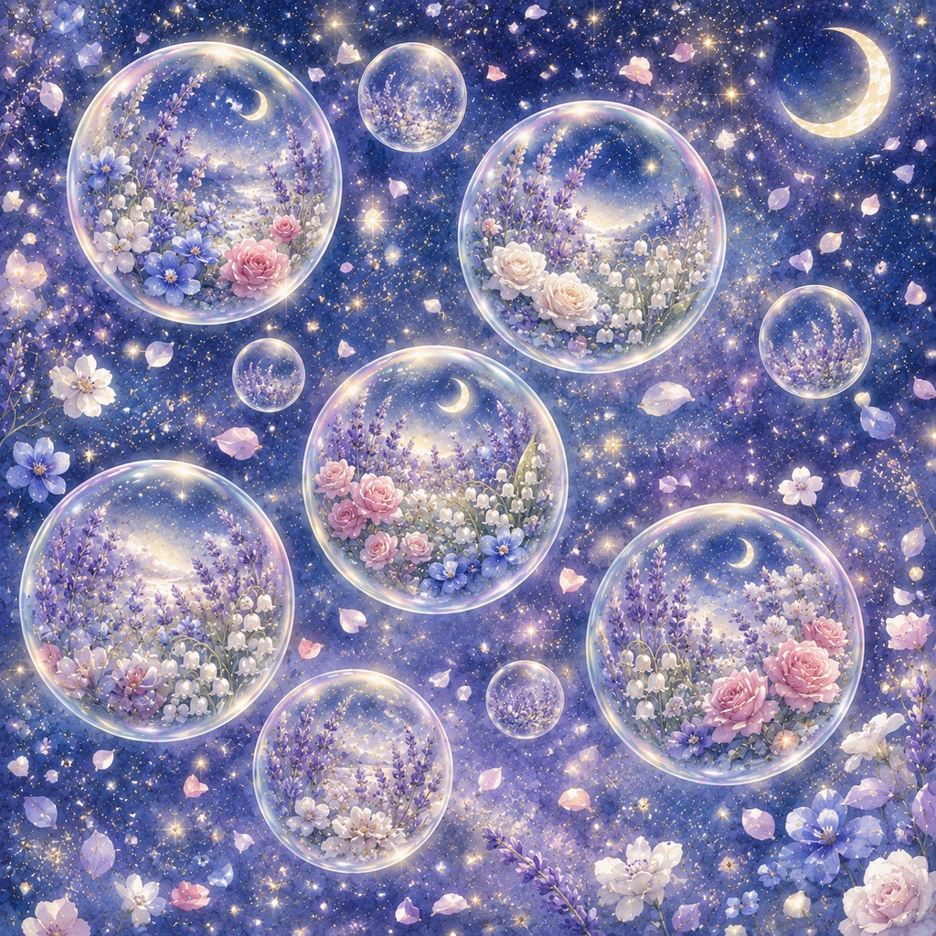 夜の海 デザインペーパーVol.5