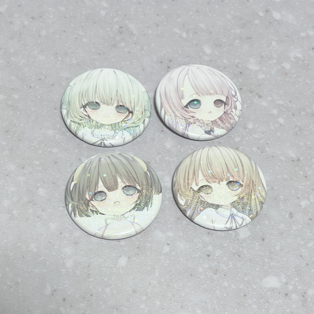 【期間限定 受注生産】milk tea room 缶バッチ