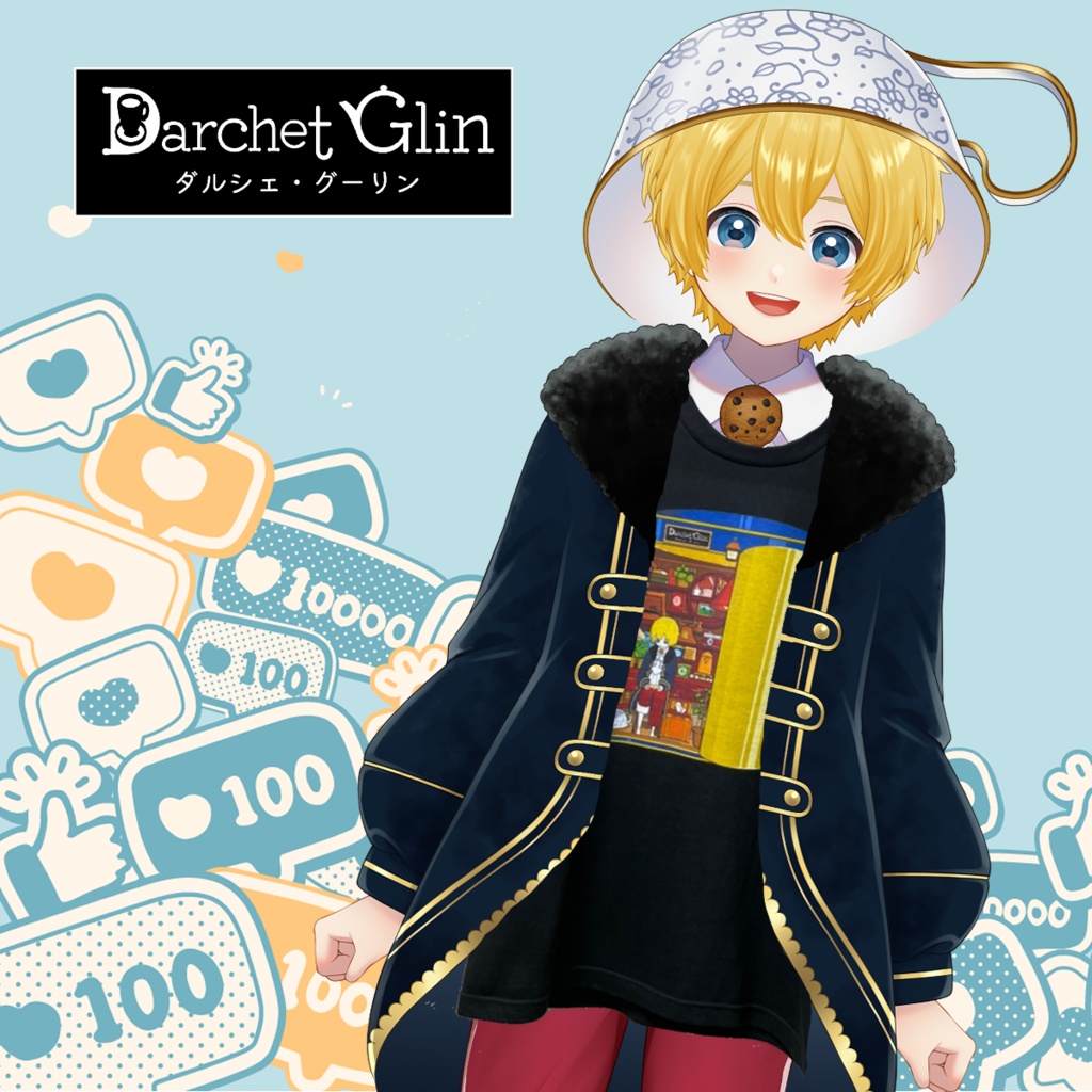 【期間限定】特典付きTシャツ (※特典: オリジナル曲『テアニン』MP3ファイル)