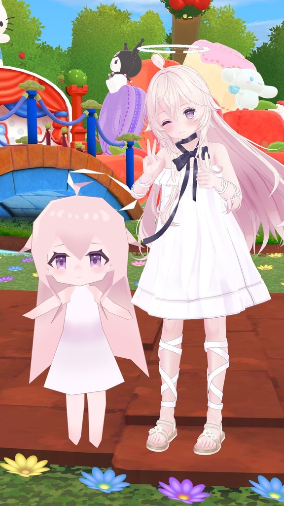 【無料】256ローポリソラハちゃん