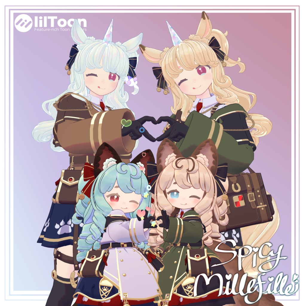 スパイシー・ミルフィーユ【ビスキュイ・ラングドシャ/メレンゲシャンティ】