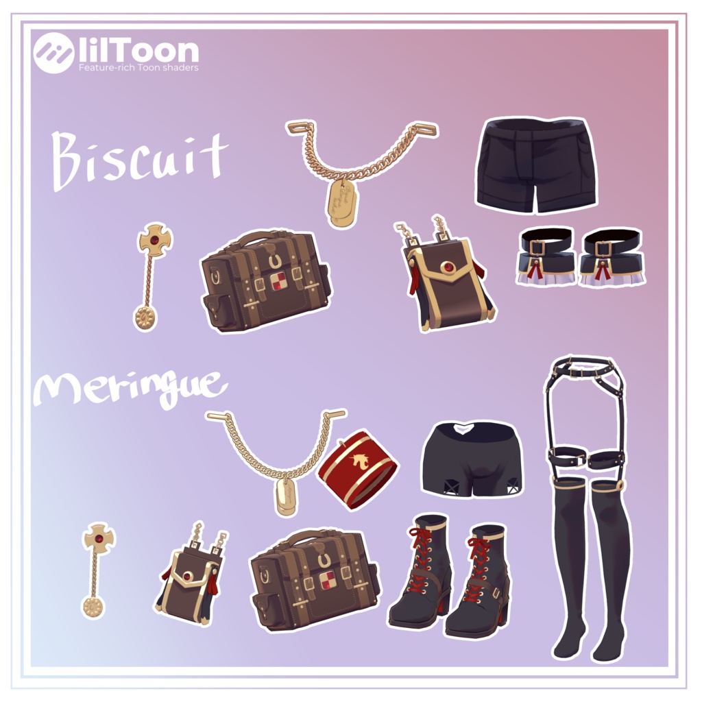 スパイシー・ミルフィーユ【ビスキュイ・ラングドシャ/メレンゲシャンティ】