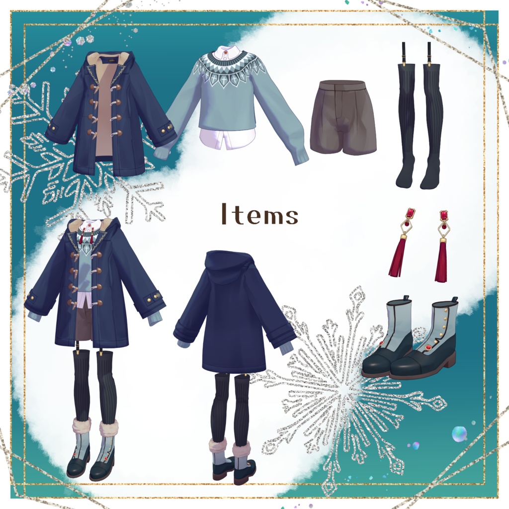 あたたかネハイル【ネハイル用衣装】