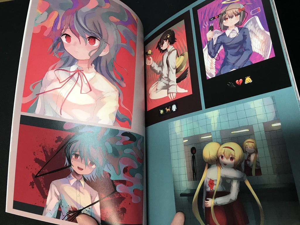 イラスト集「電気回廊」