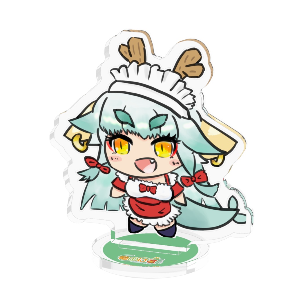 竜田けま verメイド アクリルスタンド