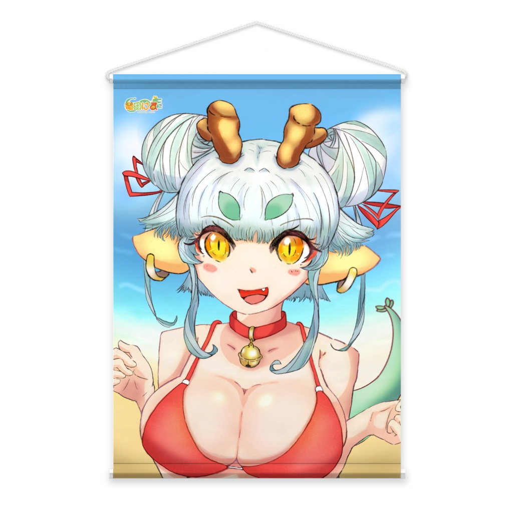 竜田けま 水着タペストリー_B2