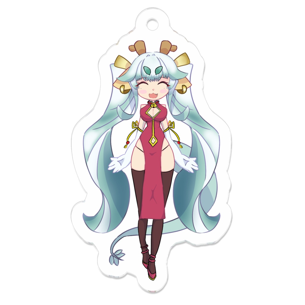 竜田けま でふぉるめ アクリルキーホルダー