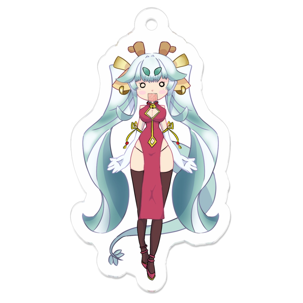 竜田けま でふぉるめ アクリルキーホルダー