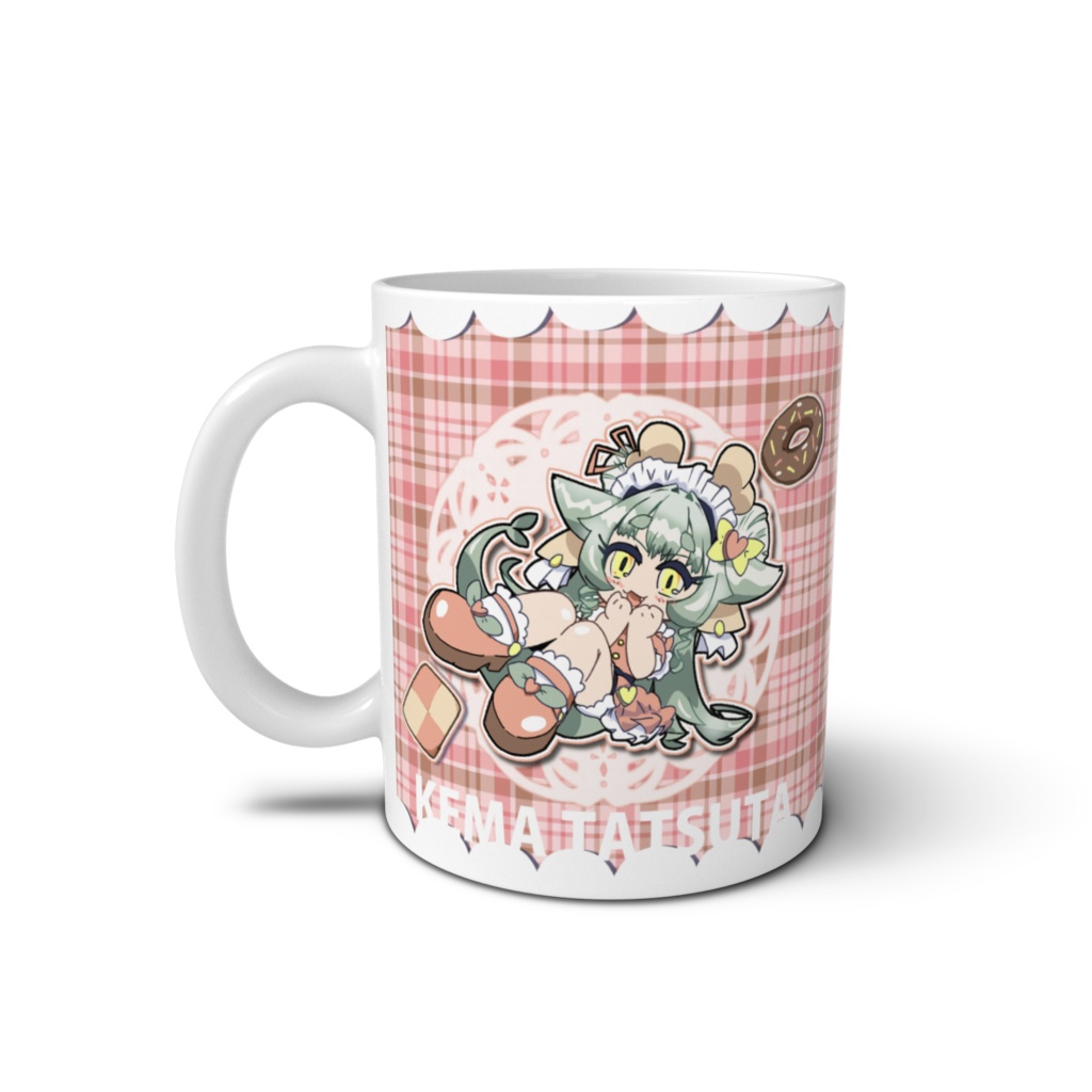 【2月限定】竜田けま マグカップ バレンタインVer