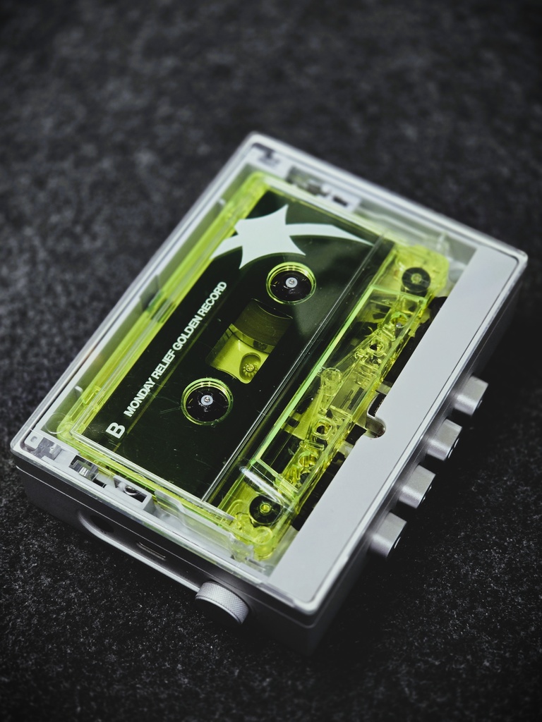 MONDAY RELIEF "Golden Record" Cassette tape [1st lot]