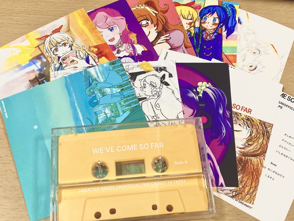 WE'VE COME SO FAR(AIKATSU! SERIES UNOFFICIAL FAN CASSETTE TAPE)