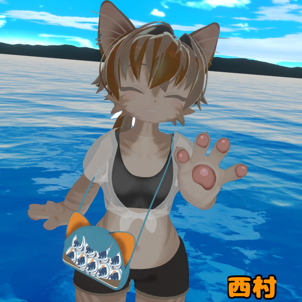 【なぎねこクン集会開催記念】MA対応 なぎねこクン集会缶バッジ!