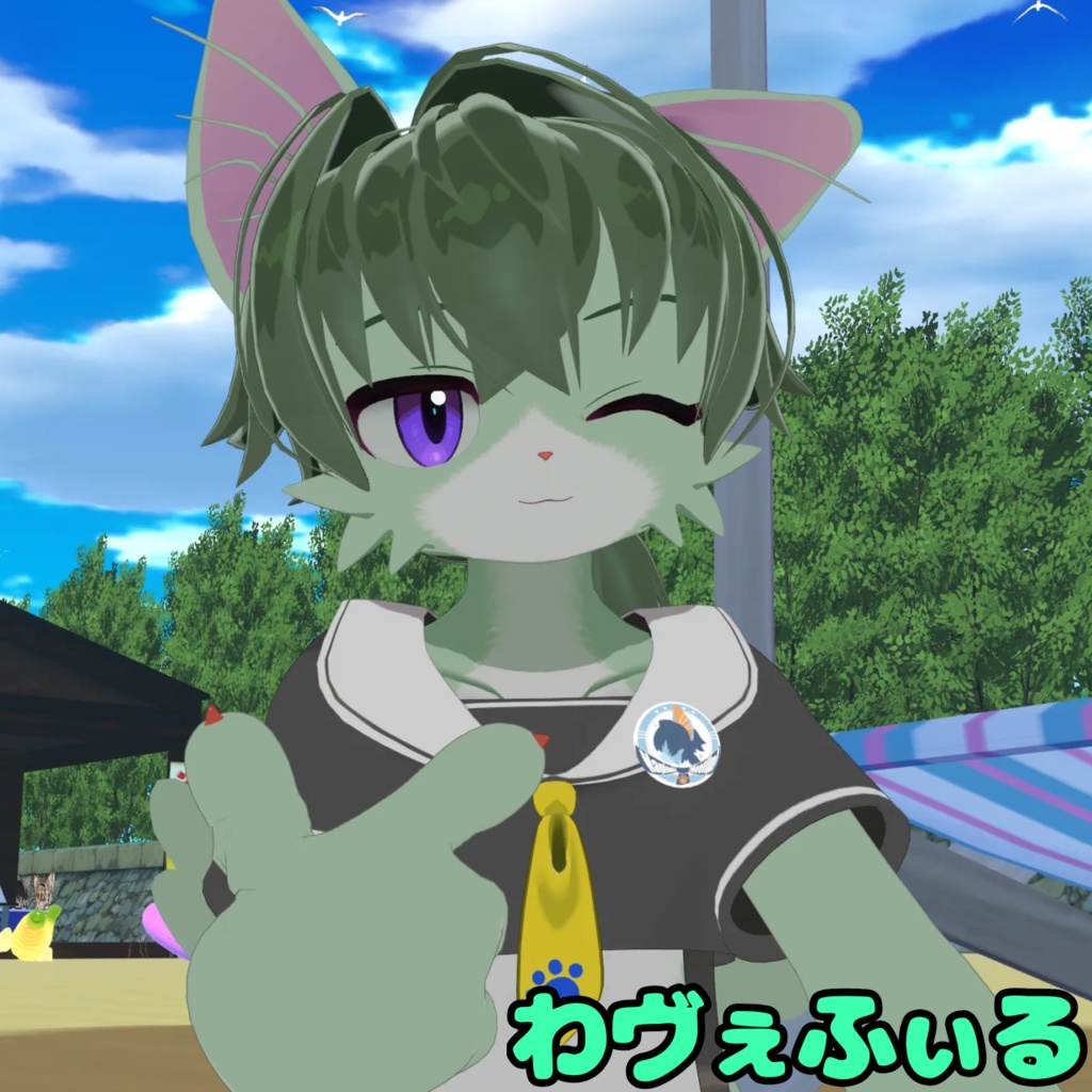 【なぎねこクン集会開催記念】MA対応 なぎねこクン集会缶バッジ!