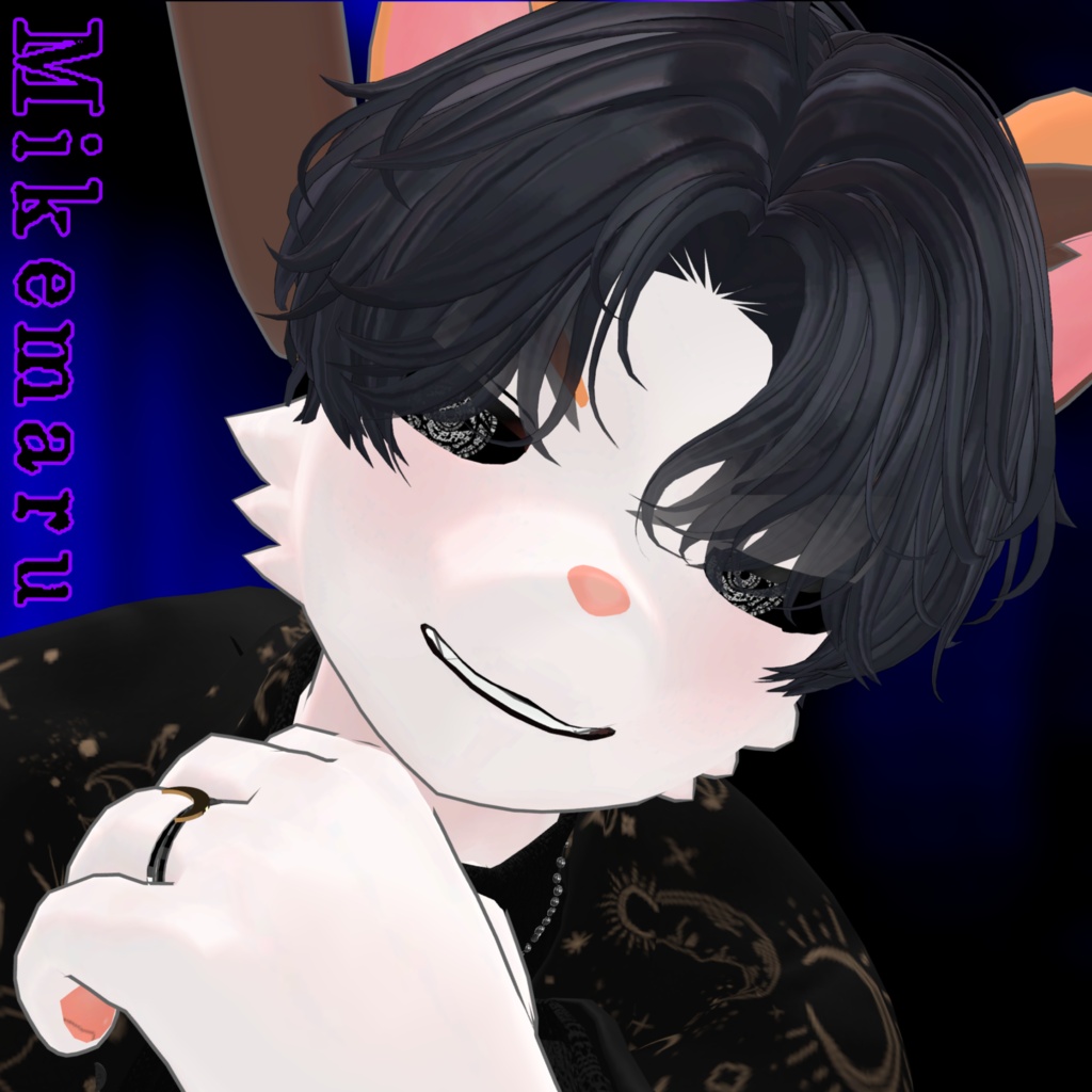 【複数アバター対応】Abyssal Sigil Eye Texture