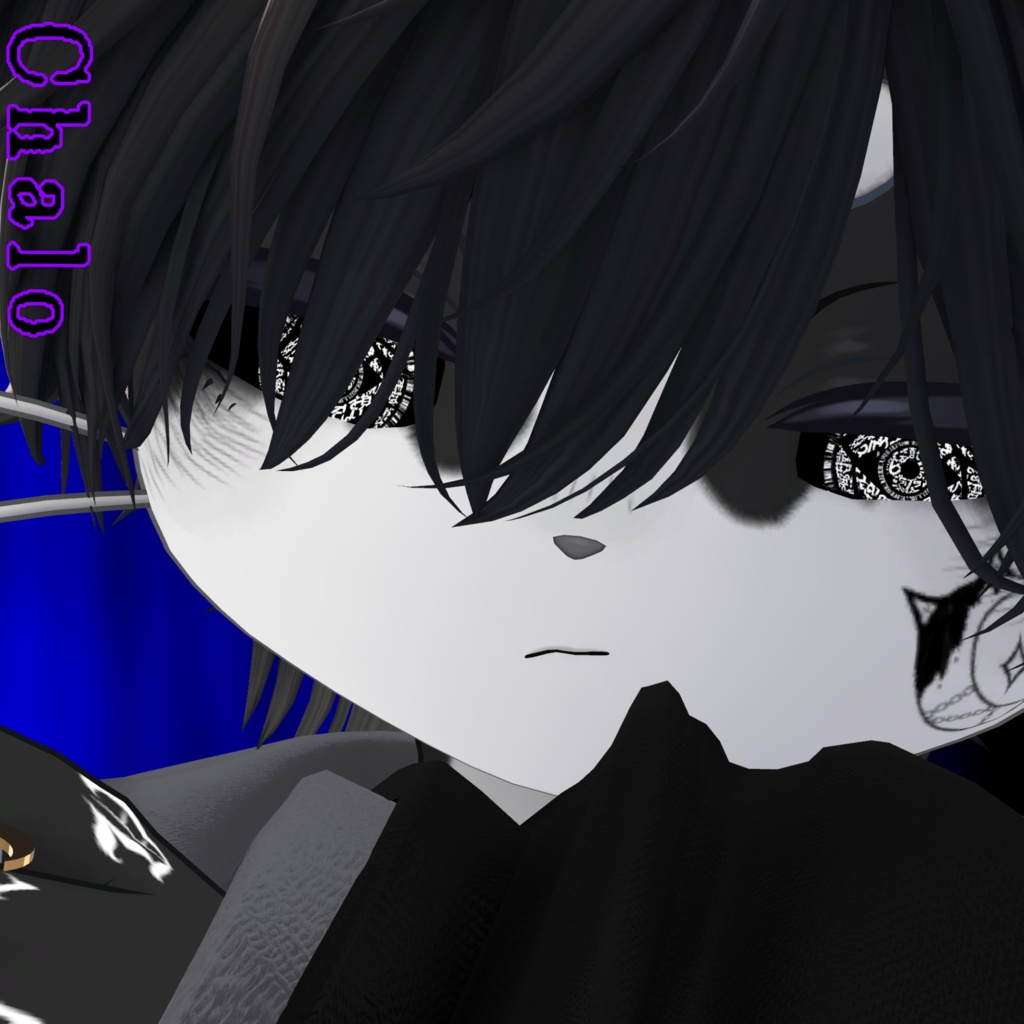 【複数アバター対応】Abyssal Sigil Eye Texture