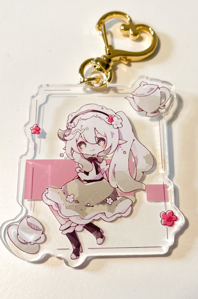 ナヒーダメイドの姿（アクキー）二次創作