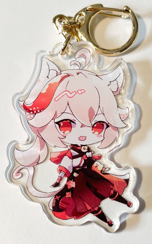 楓原万葉ねこの姿（アクキー）二次創作