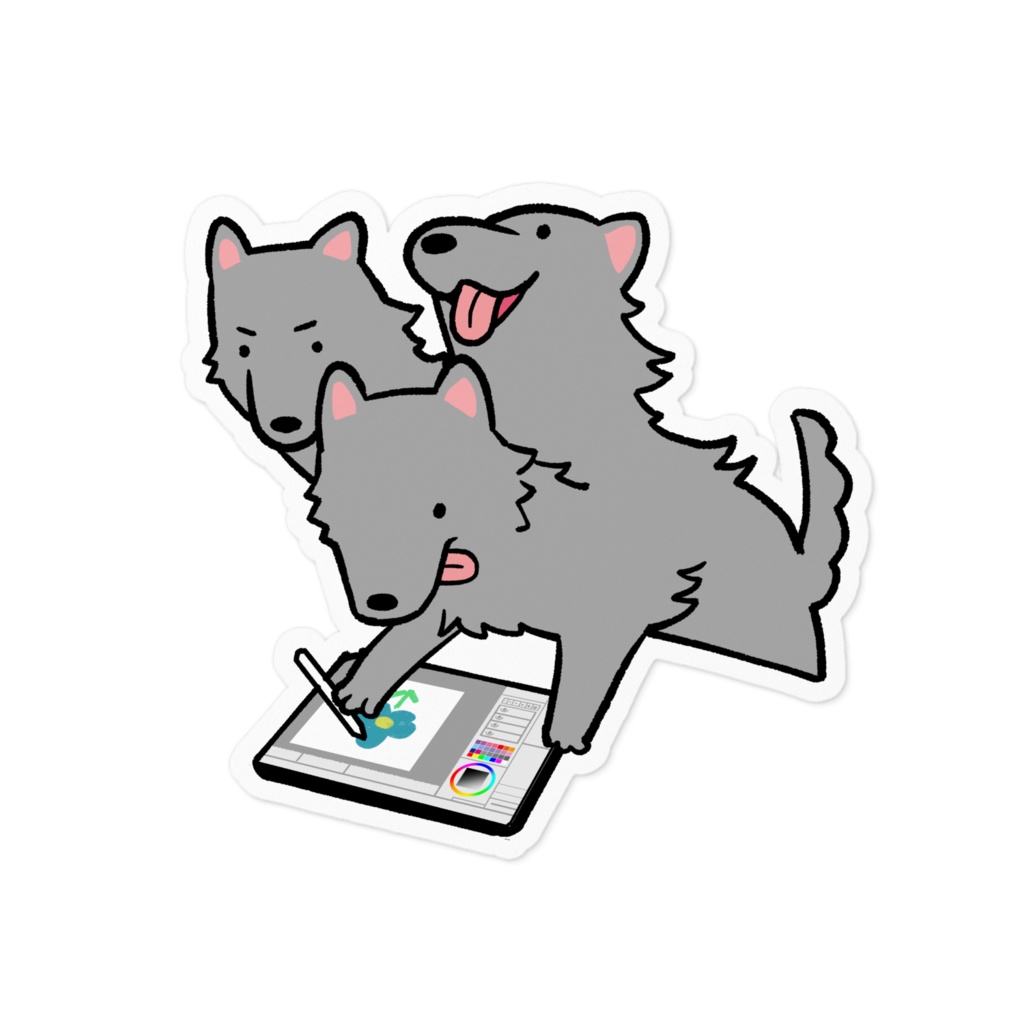 ケルベロステッカー